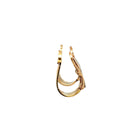 Boucles d'oreilles Clip CARTIER "2C" trois ors - Castafiore