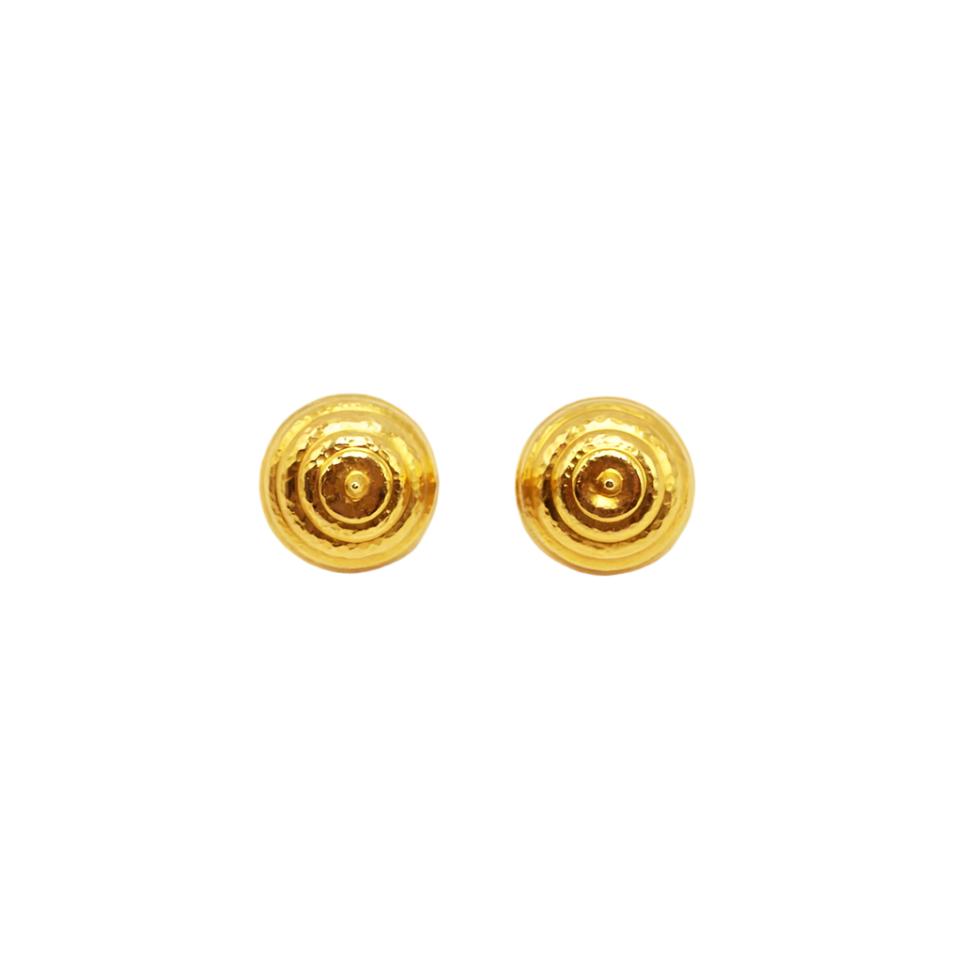 Boucles d'oreilles Clip LALAOUNIS en or jaune - Castafiore