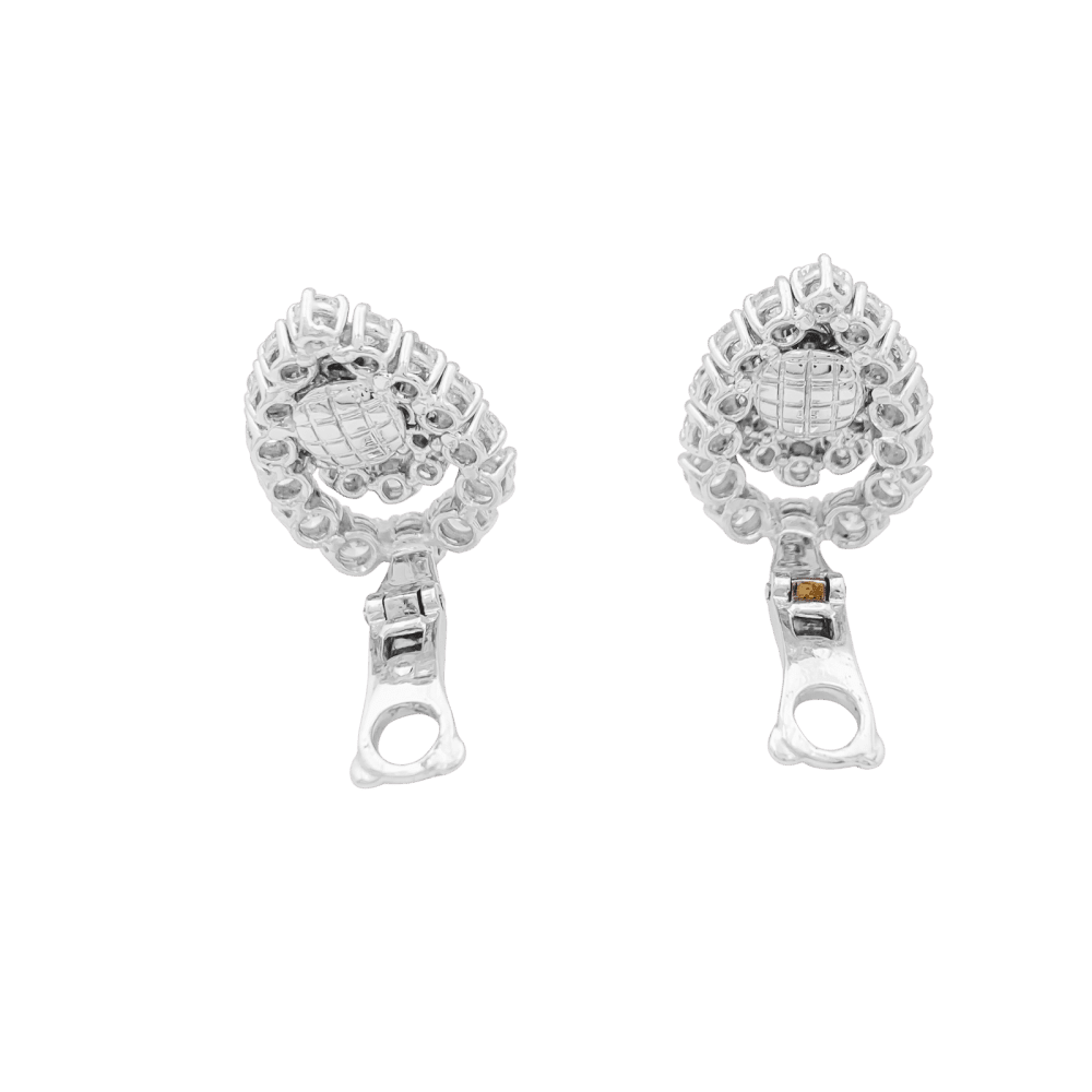 Earrings Boucheron in paltinium and diamonds.