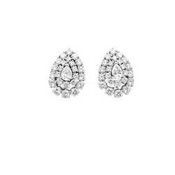 Earrings Boucheron in paltinium and diamonds.