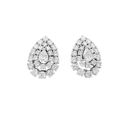 Earrings Boucheron in paltinium and diamonds.