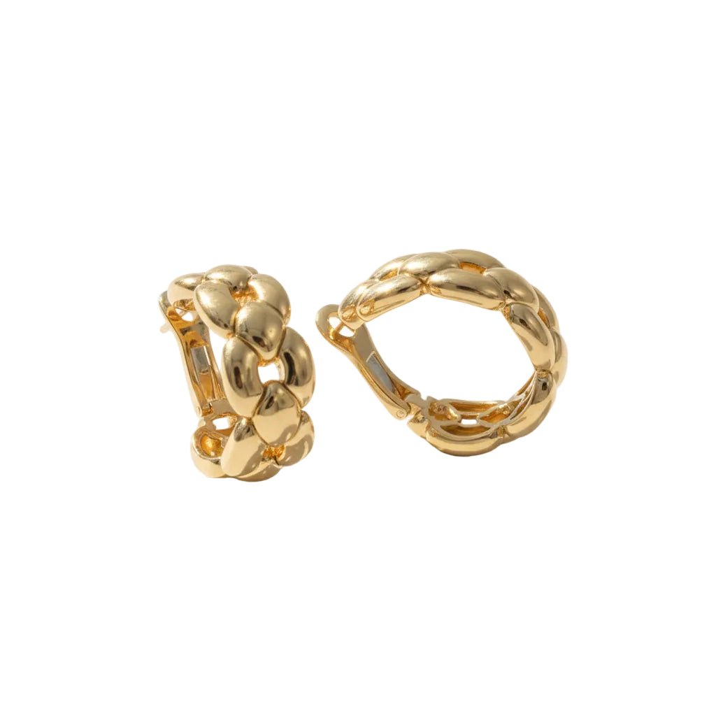 Boucles d’oreilles Clips CARTIER "Margot" en or jaune - Castafiore