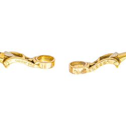 Boucles d'oreilles Clips CARTIER "Panthère" en or jaune, émeraudes et diamants - Castafiore