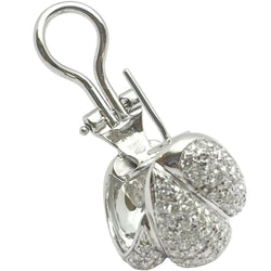 Boucles d'oreilles Clips DAMIANI en or blanc et diamants - Castafiore