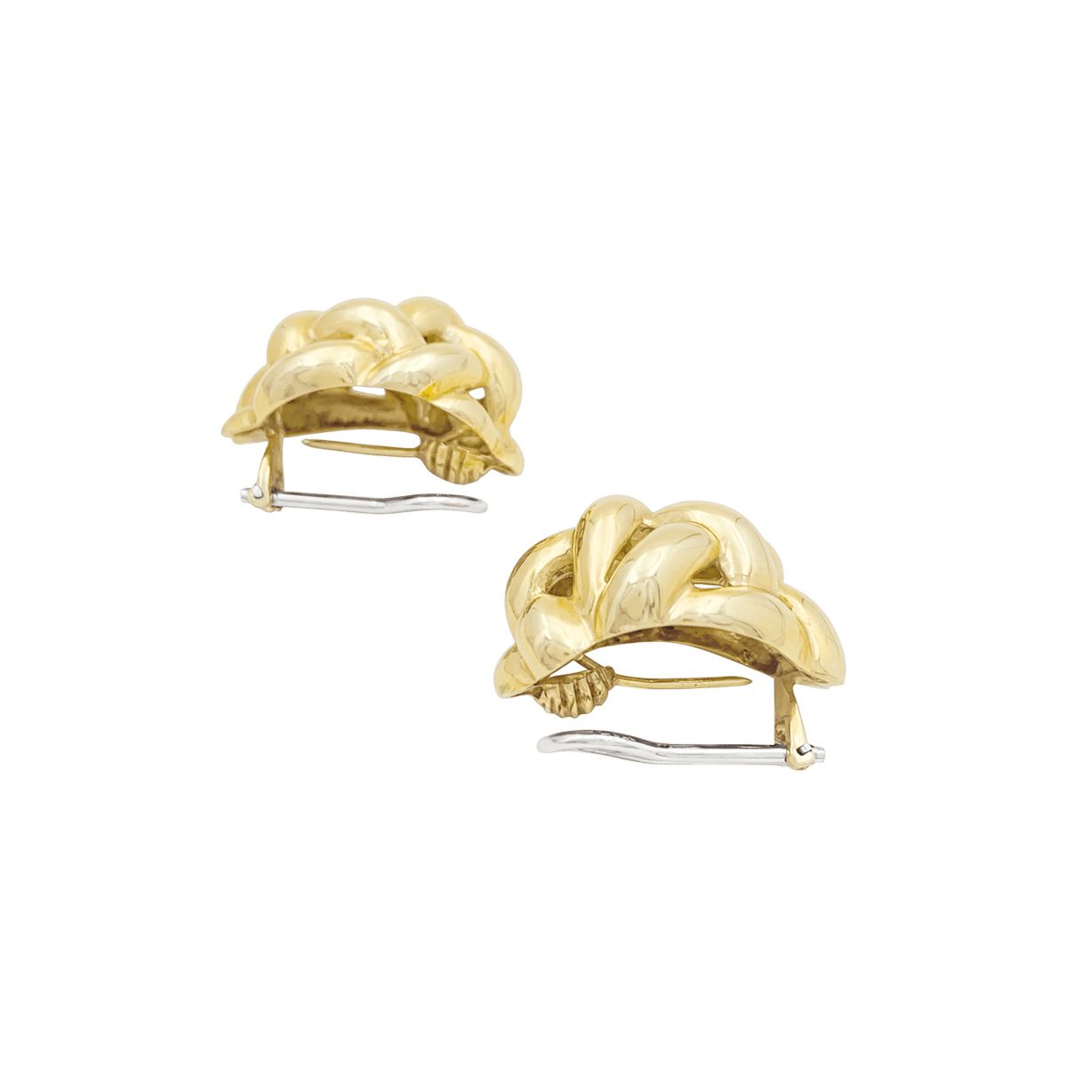 Boucles d'oreilles Clips en or jaune - Castafiore