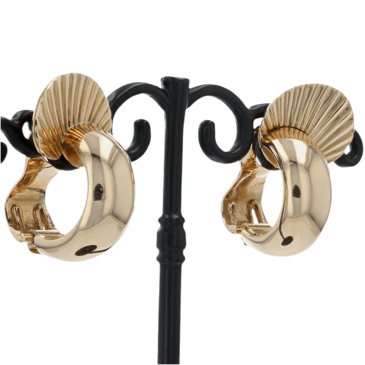 Boucles d'oreilles Clips en or jaune - Castafiore