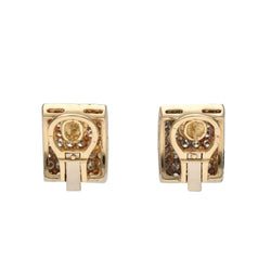 Boucles d'oreilles Clips en or jaune et diamants - Castafiore