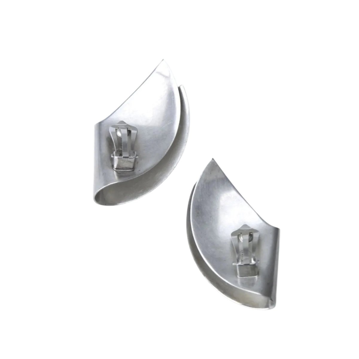 Boucles d'oreilles Clips GEORG JENSEN "N°200" en argent - Castafiore
