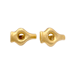 Boucles d'oreilles Clips LALAOUNIS "Mesopotamia" en or jaune - Castafiore