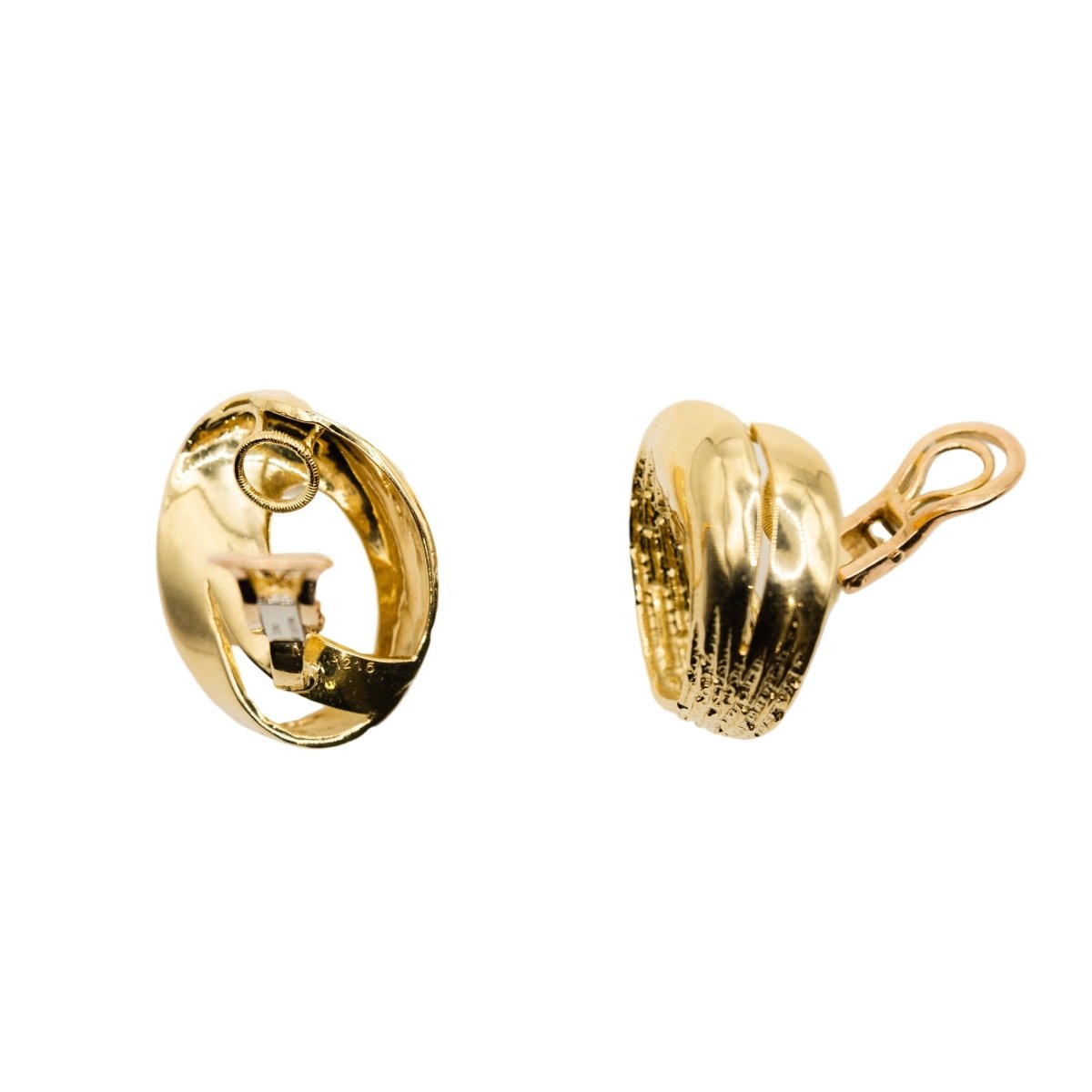 Boucles d'oreilles Clips MAUBOUSSIN en or jaune - Castafiore