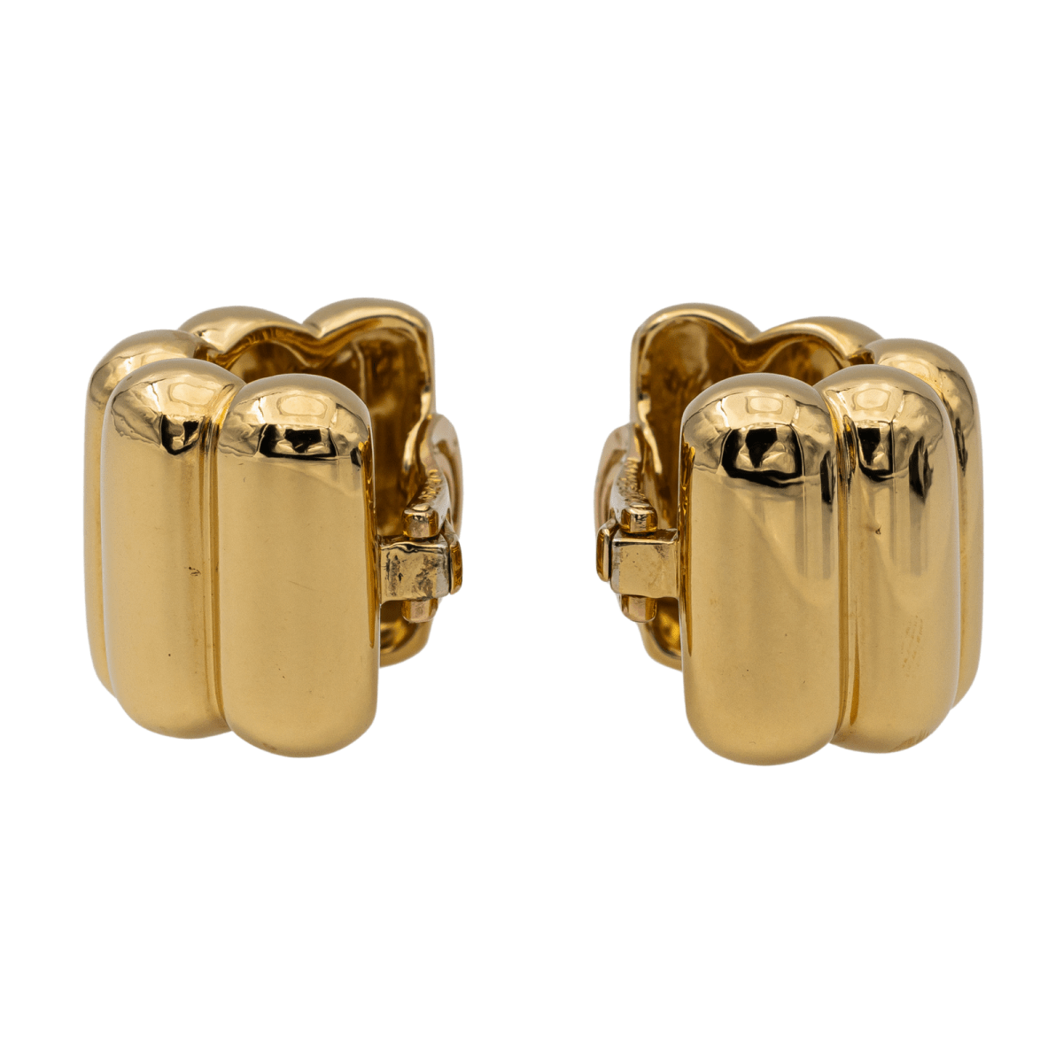 Boucles d'oreilles Clips O.J PERRIN en or jaune - Castafiore