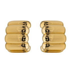 Boucles d'oreilles Clips O.J PERRIN en or jaune - Castafiore