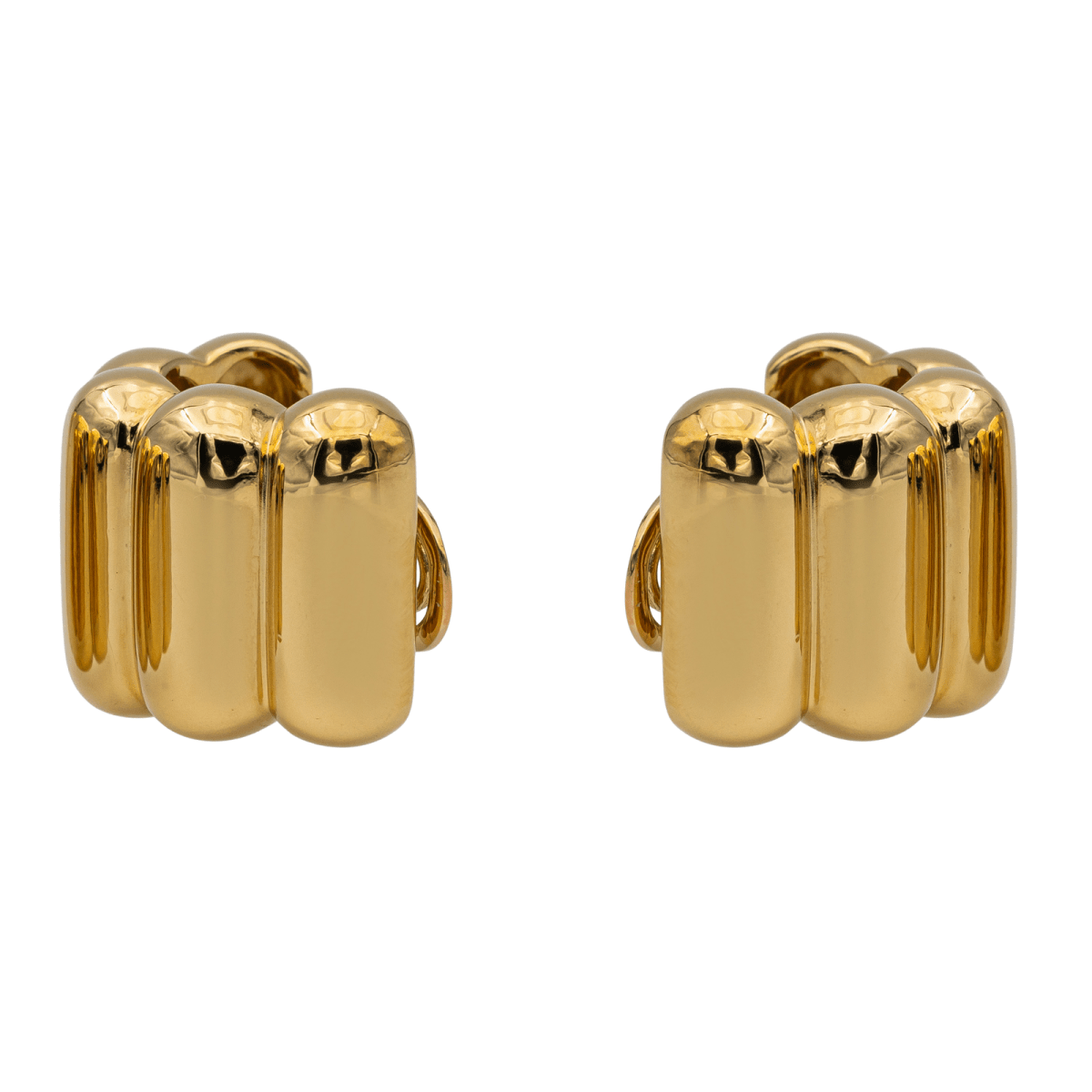 Boucles d'oreilles Clips O.J PERRIN en or jaune - Castafiore