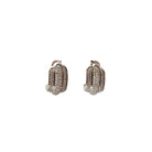 Boucles d'oreilles Clips PIAGET en or blanc et diamant - Castafiore