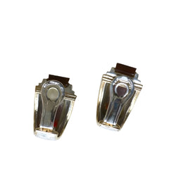 Boucles d'oreilles Clips Puiforcat par André Vassort Cornaline - Castafiore