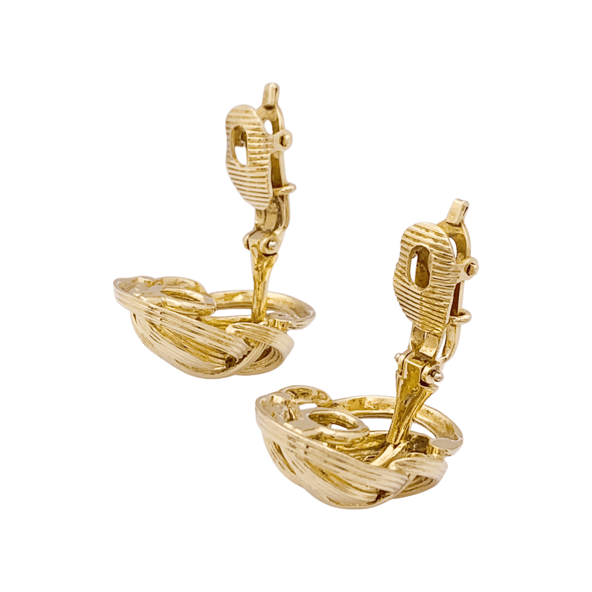 Boucles d'oreilles Clips TIFFANY & CO en or jaune - Castafiore