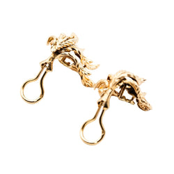 Boucles d'oreilles Clips Vintage en or jaune - Castafiore
