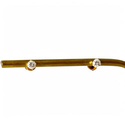 Boucles d'oreilles clous en diamant - Castafiore