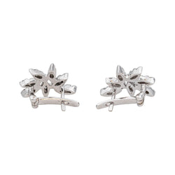 Earrings White gold diamond