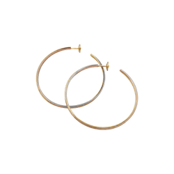 Earrings Cartier, "Trinity", three golds. Large model.