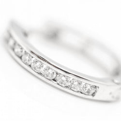 Boucles d'oreilles créoles en or et diamants - Castafiore