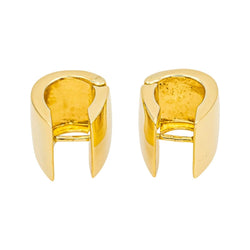 Boucles d'oreilles Créoles en or jaune - Castafiore