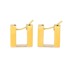 Boucles d'oreilles Créoles en or jaune - Castafiore