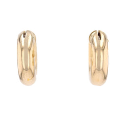 Boucles d'oreilles Créoles en or jaune - Castafiore