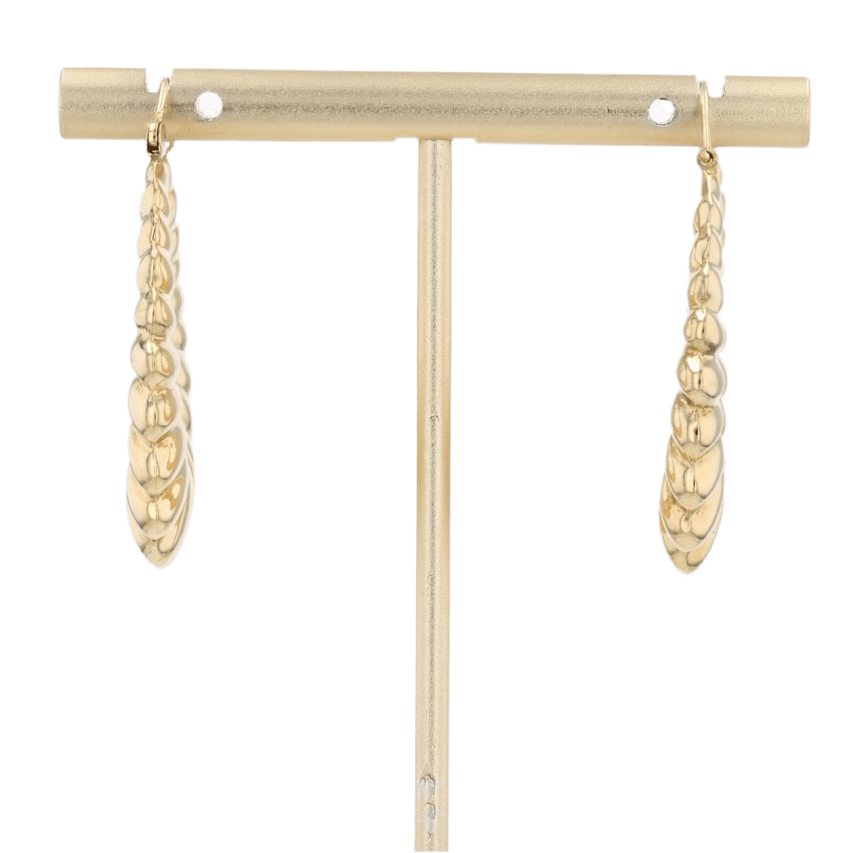 Boucles d'oreilles Créoles en or jaune - Castafiore