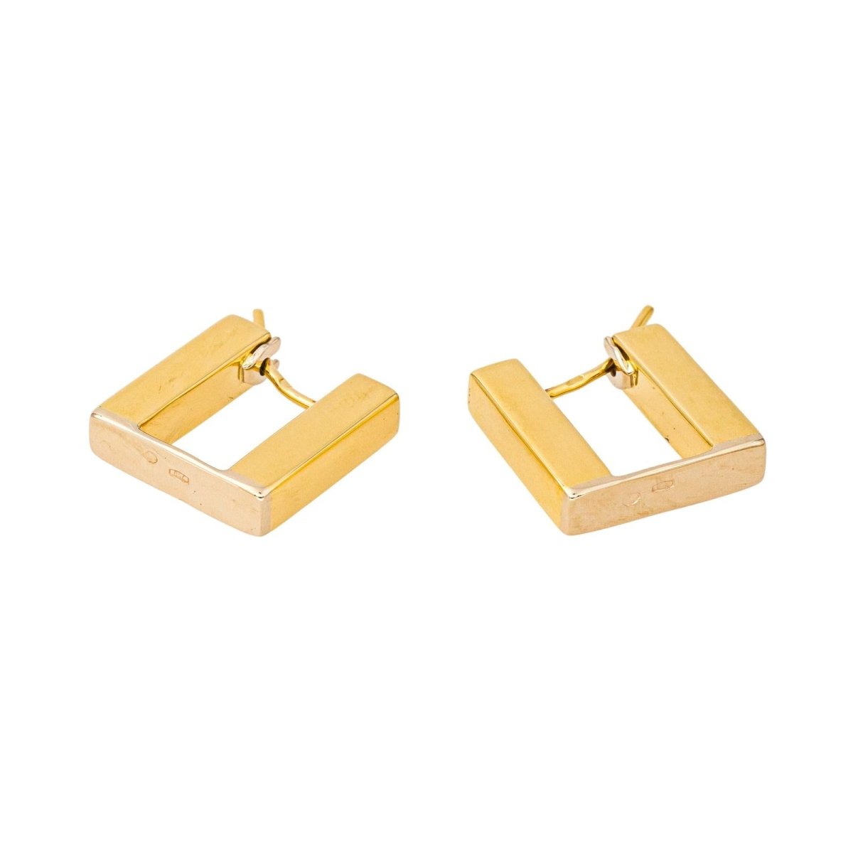 Boucles d'oreilles Créoles en or jaune - Castafiore