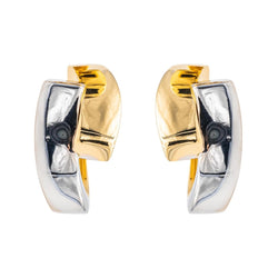 Boucles d'oreilles Créoles en Or Jaune 750 - Castafiore