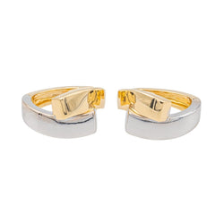 Boucles d'oreilles Créoles en Or Jaune 750 - Castafiore