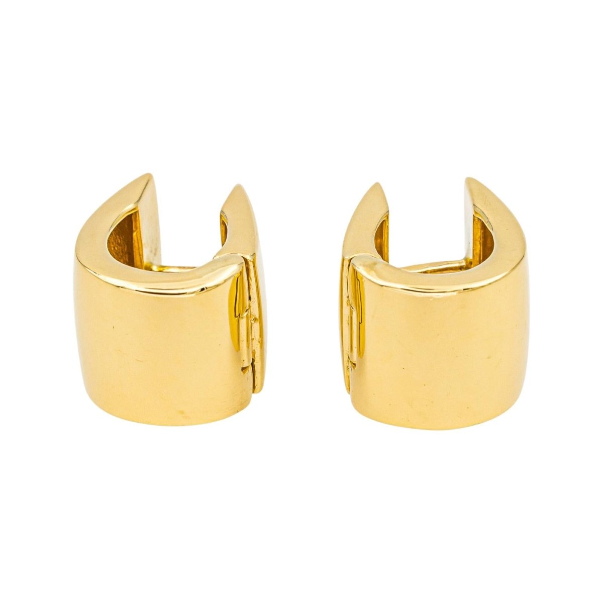 Boucles d'oreilles Créoles en or jaune - Castafiore