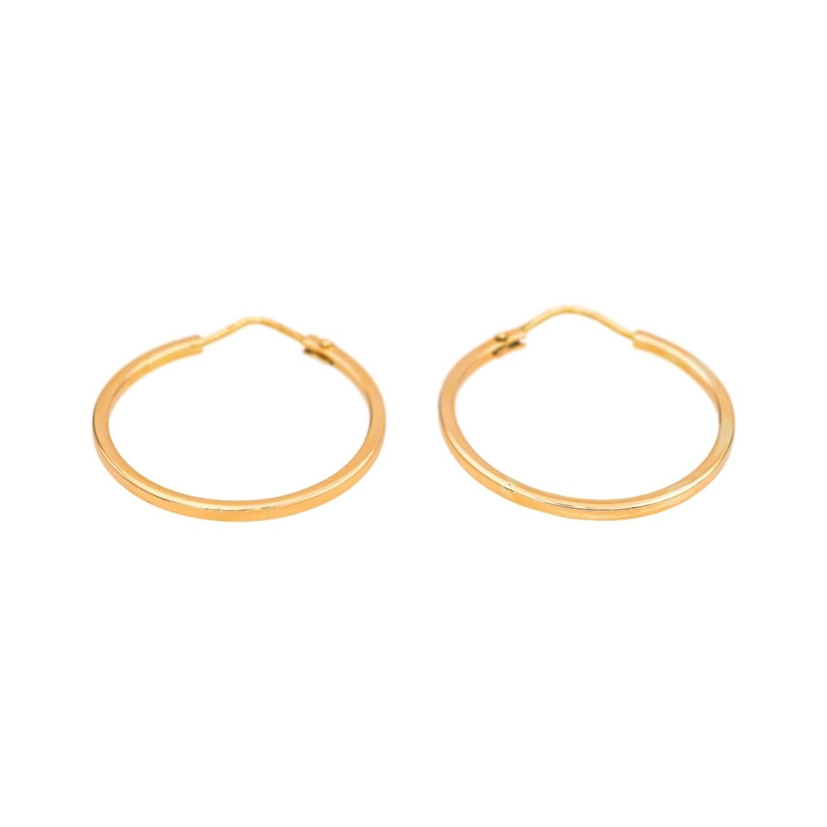 Earrings Créoles Rose gold