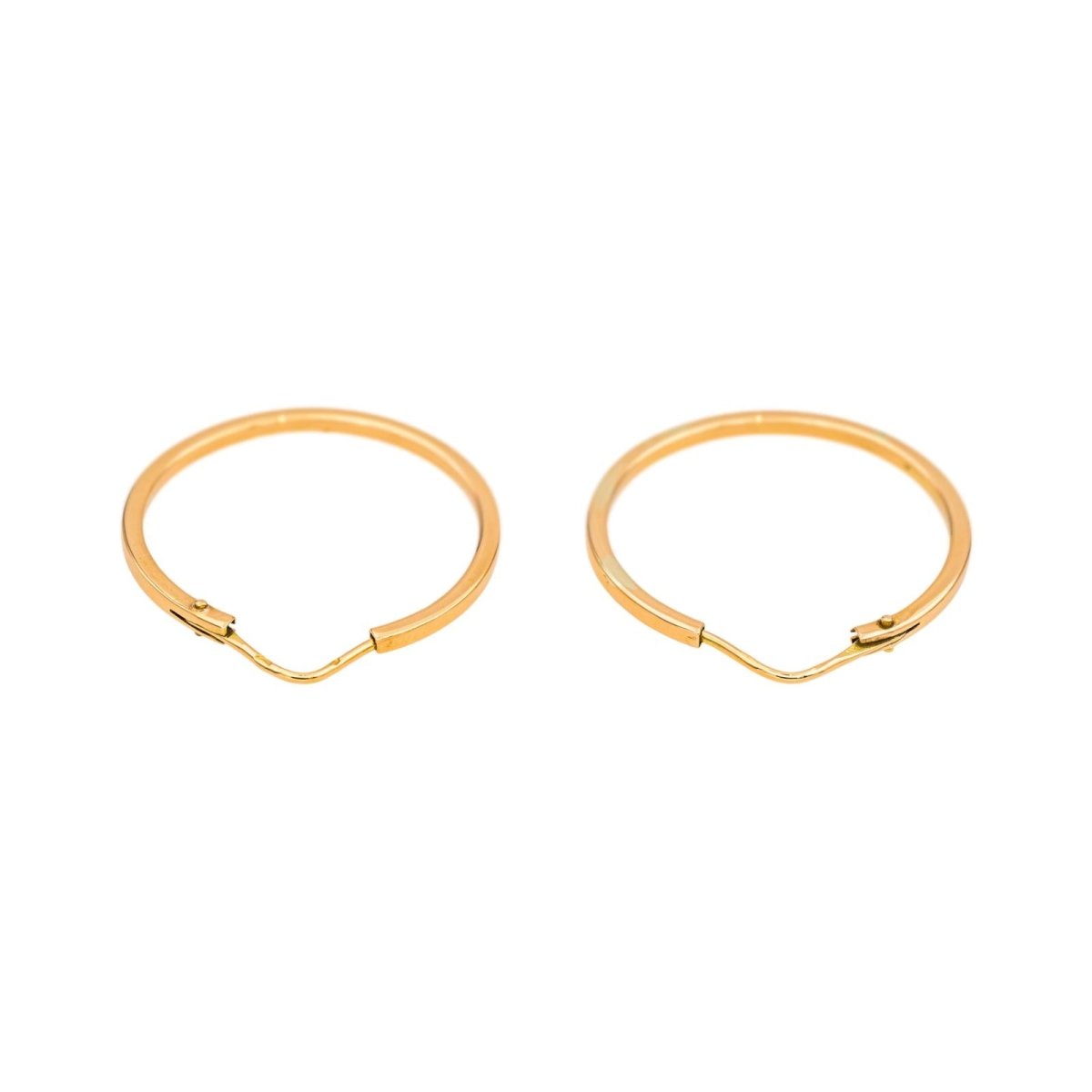 Earrings Créoles Rose gold