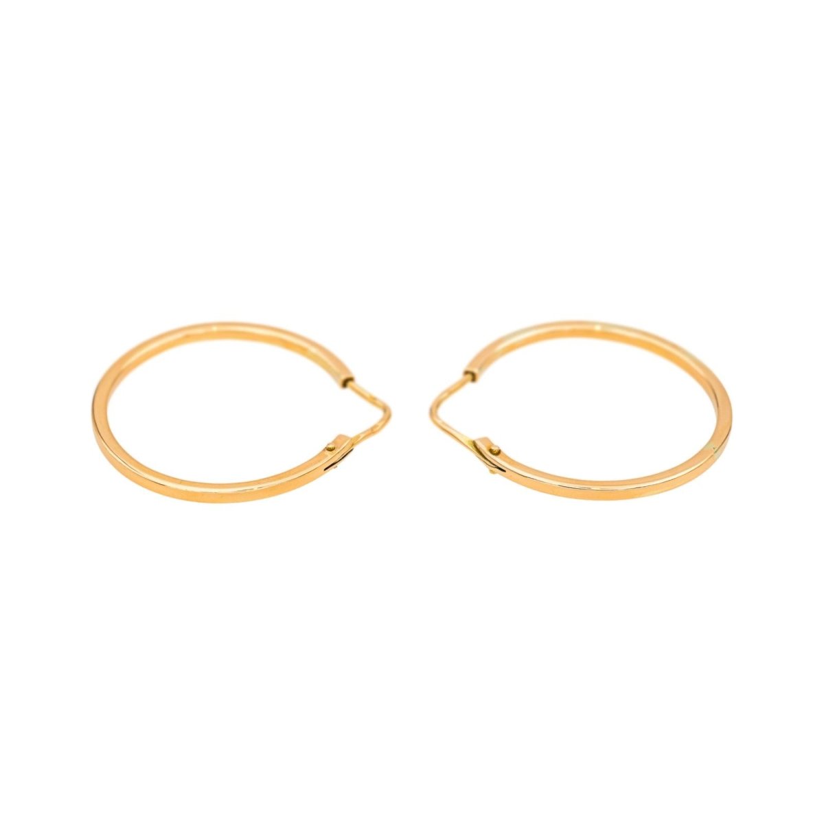 Earrings Créoles Rose gold