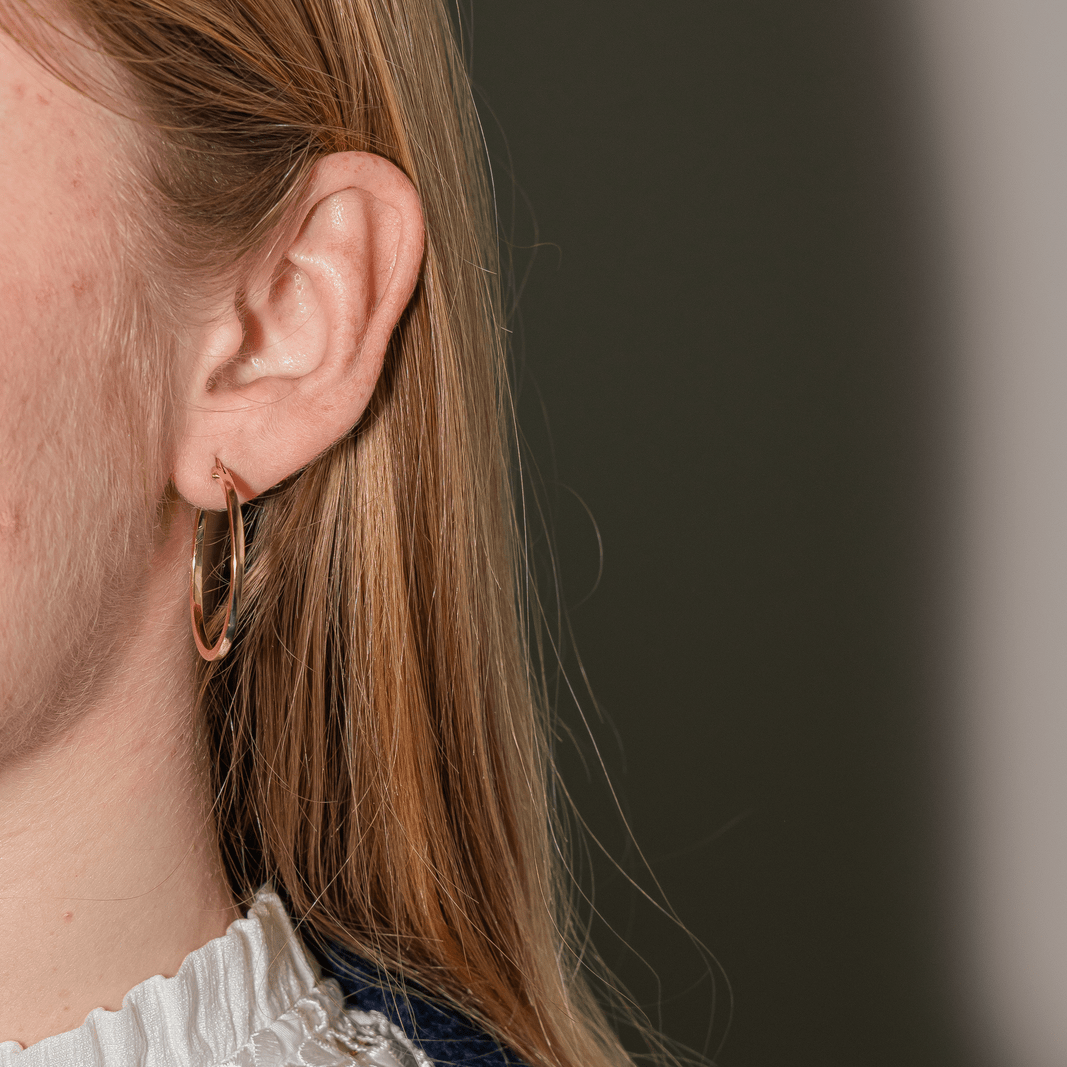 Earrings Créoles Rose gold