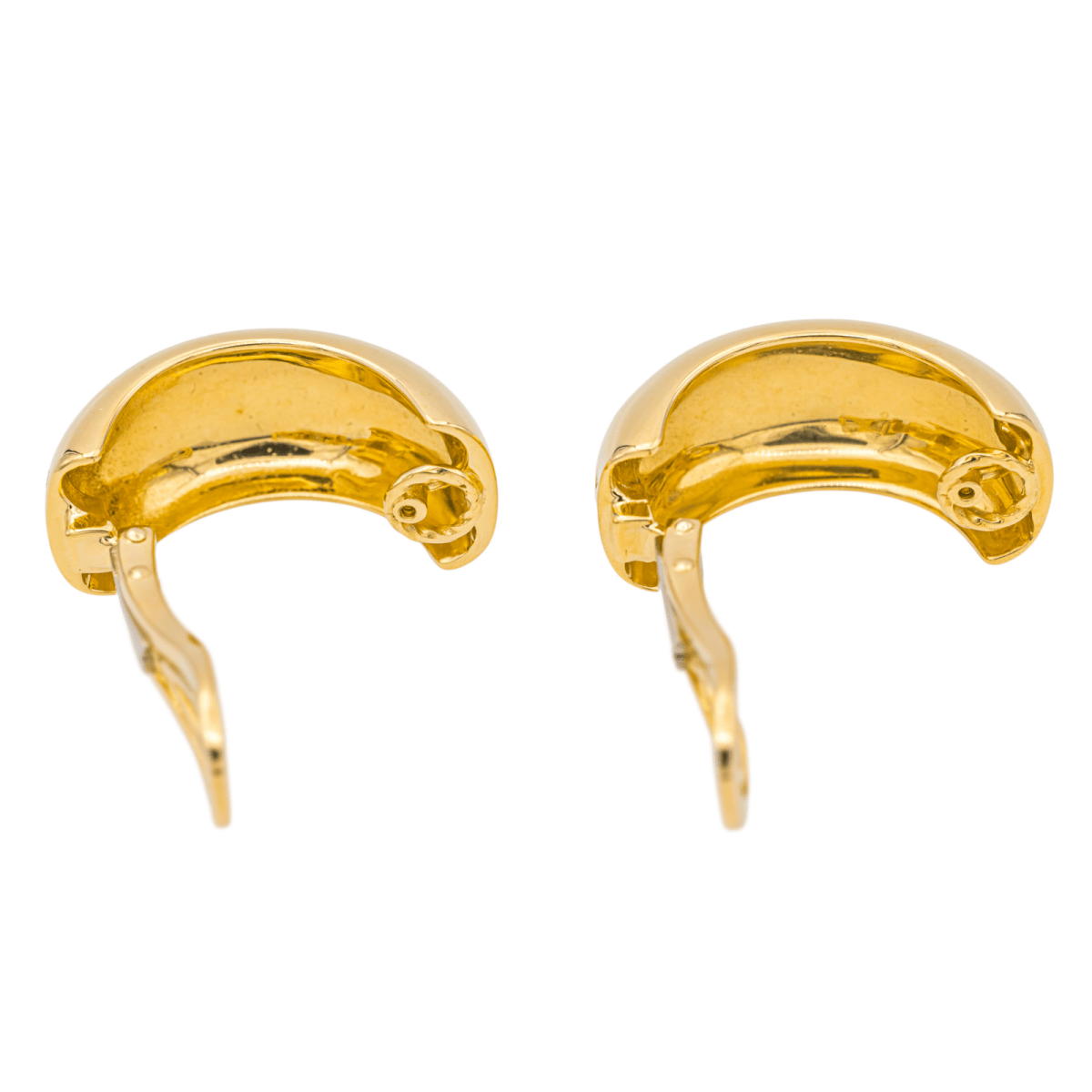 Boucles d'oreilles Créoles MAUBOUSSIN en or jaune - Castafiore