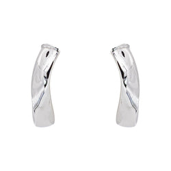 Boucles d'oreilles Créoles Or blanc - Castafiore