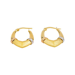 Boucles d'oreilles Créoles Or jaune - Castafiore