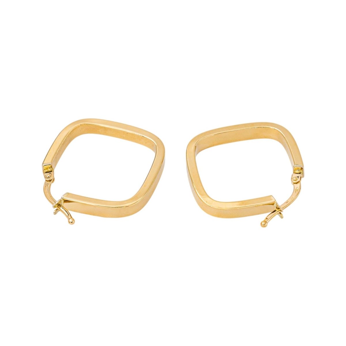 Boucles d'oreilles Créoles Or jaune - Castafiore