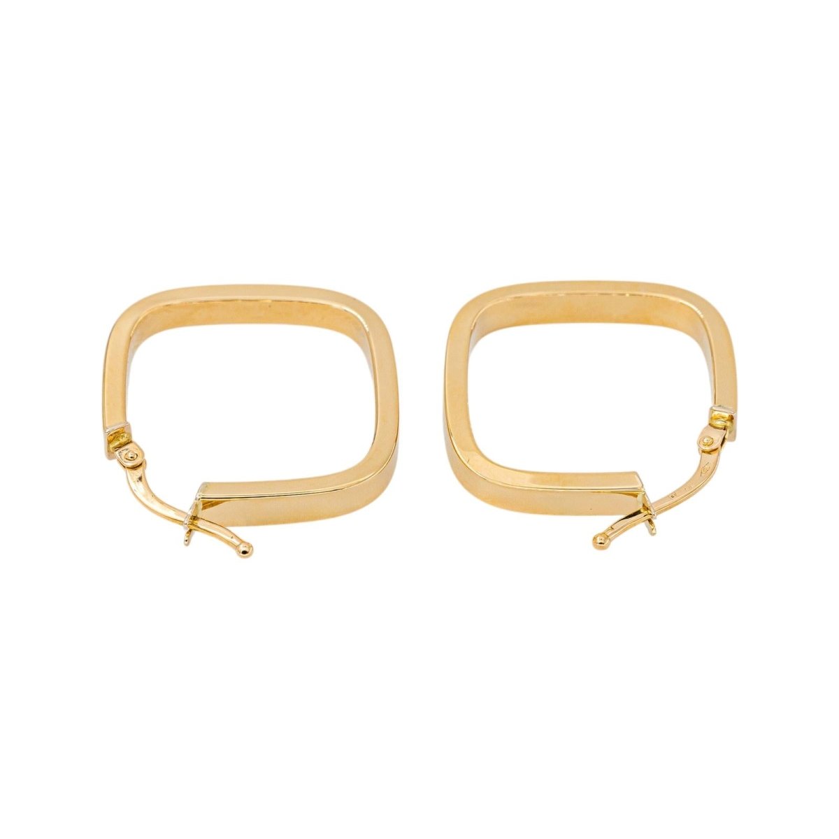 Boucles d'oreilles Créoles Or jaune - Castafiore