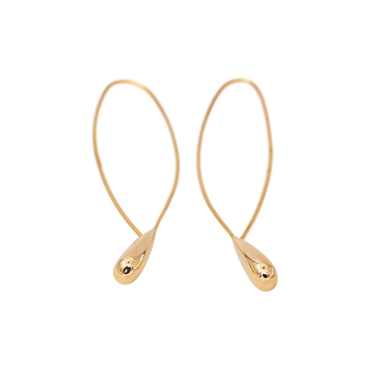 Boucles d'oreilles Créoles Or jaune - Castafiore
