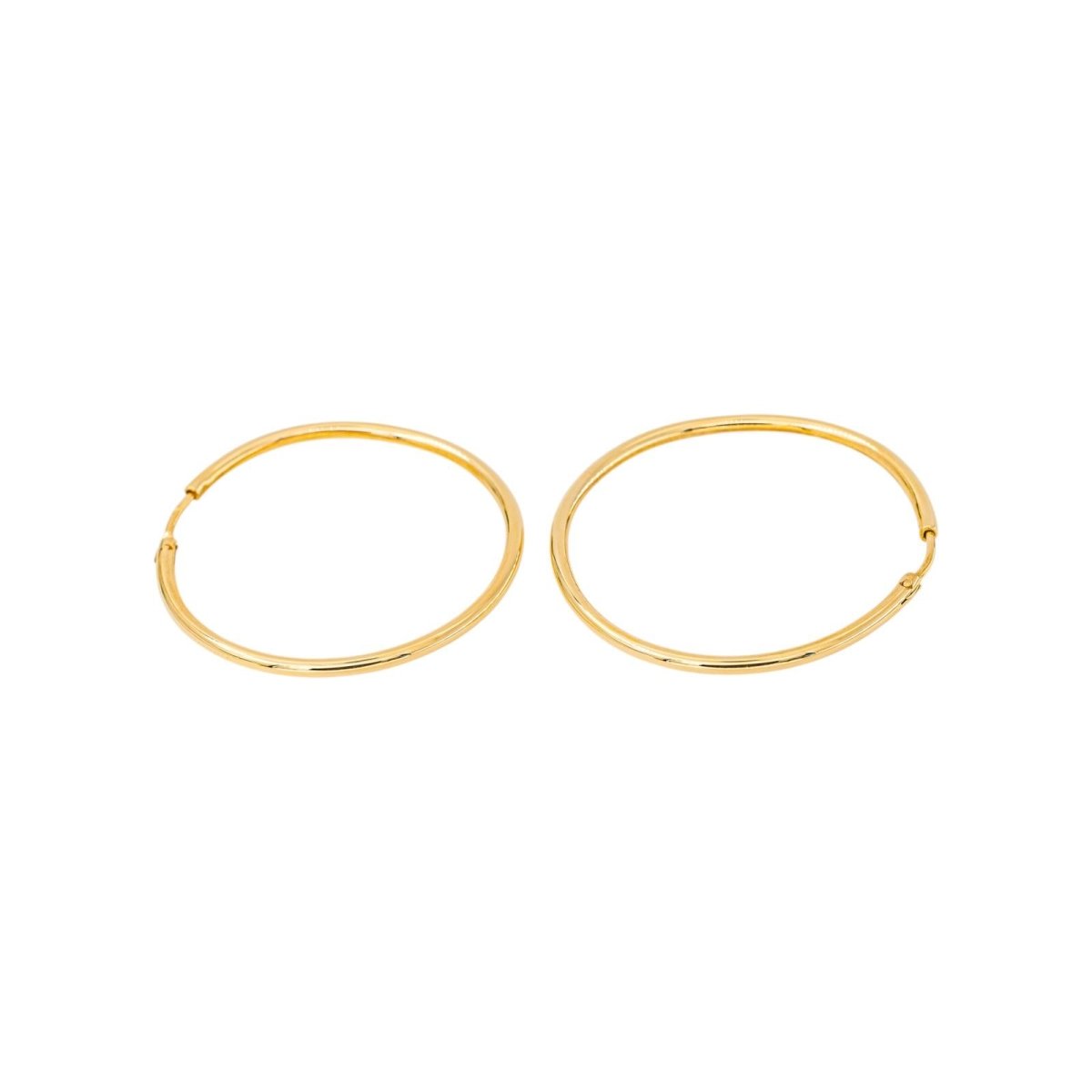 Boucles d'oreilles Créoles Or jaune - Castafiore