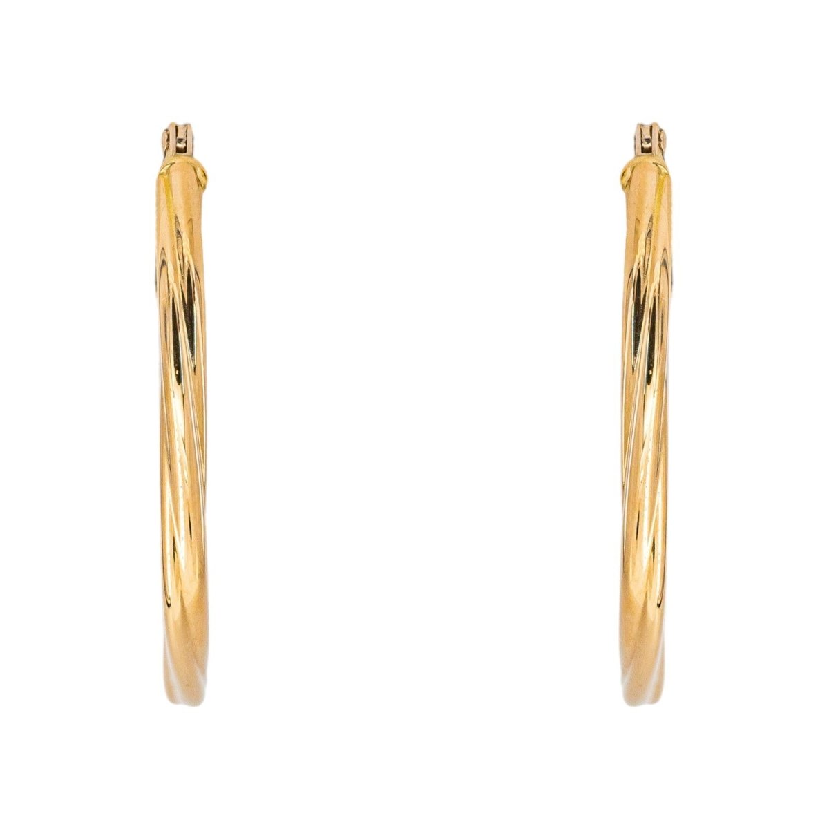 Boucles d'oreilles Créoles Or jaune - Castafiore