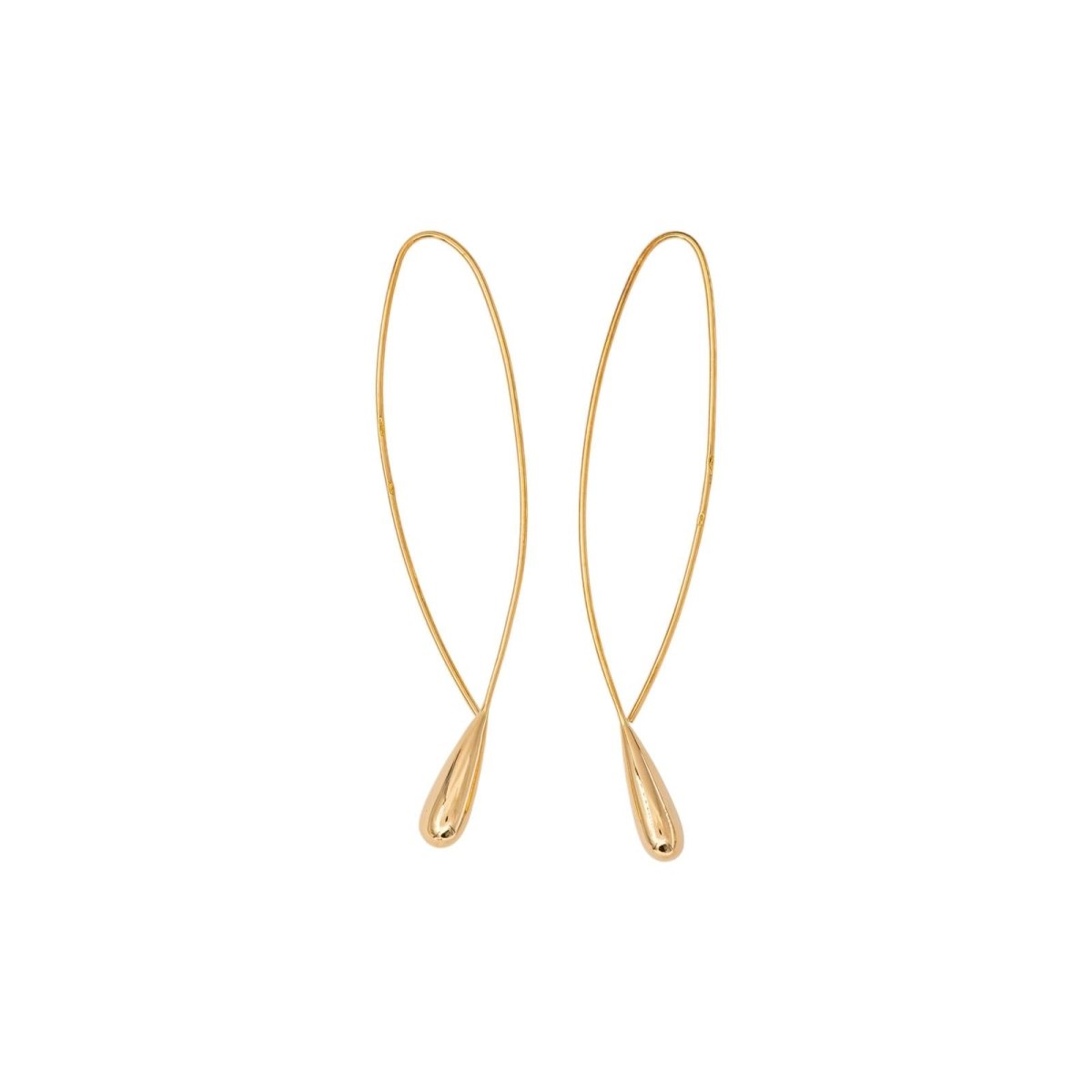 Boucles d'oreilles Créoles Or jaune - Castafiore