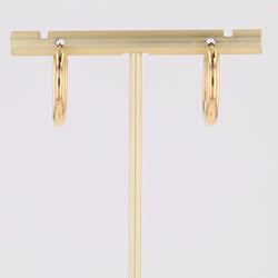 Boucles d'oreilles créoles or jaune occasion - Castafiore