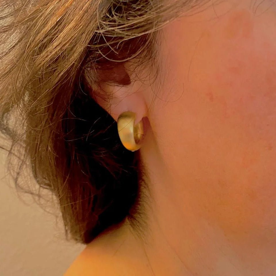 Boucles d'oreilles Créoles POMELLATO en or jaune - Castafiore
