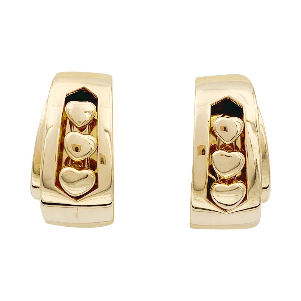 Boucles d'oreilles de Grisogono, or jaune. - Castafiore