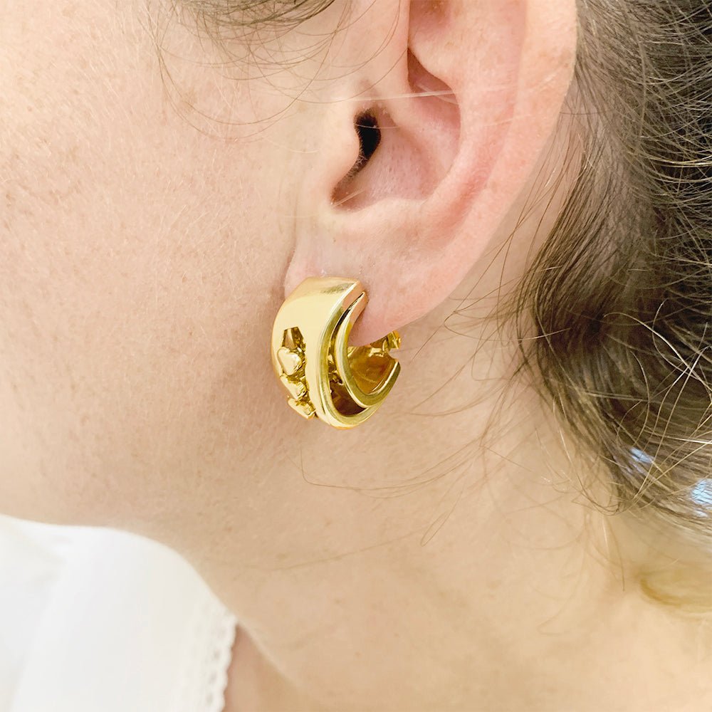Boucles d'oreilles de Grisogono, or jaune. - Castafiore